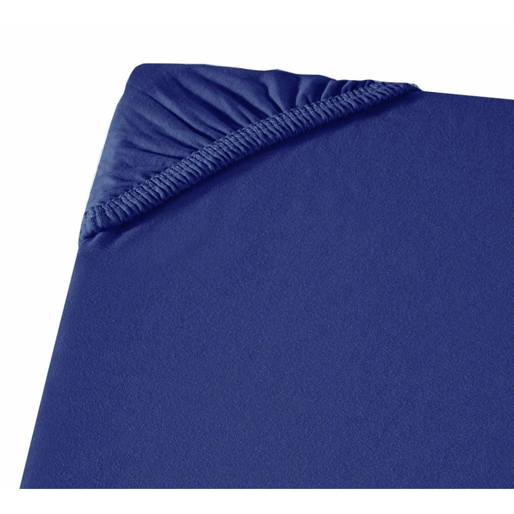 Thumbnail - Carpe Sonno Babybett-Spannbettlaken, Blau, Textil, Uni, Füllung: Baumwollfüllung, Rechteckig, 70x140 cm, Oeko-Tex® Stand...