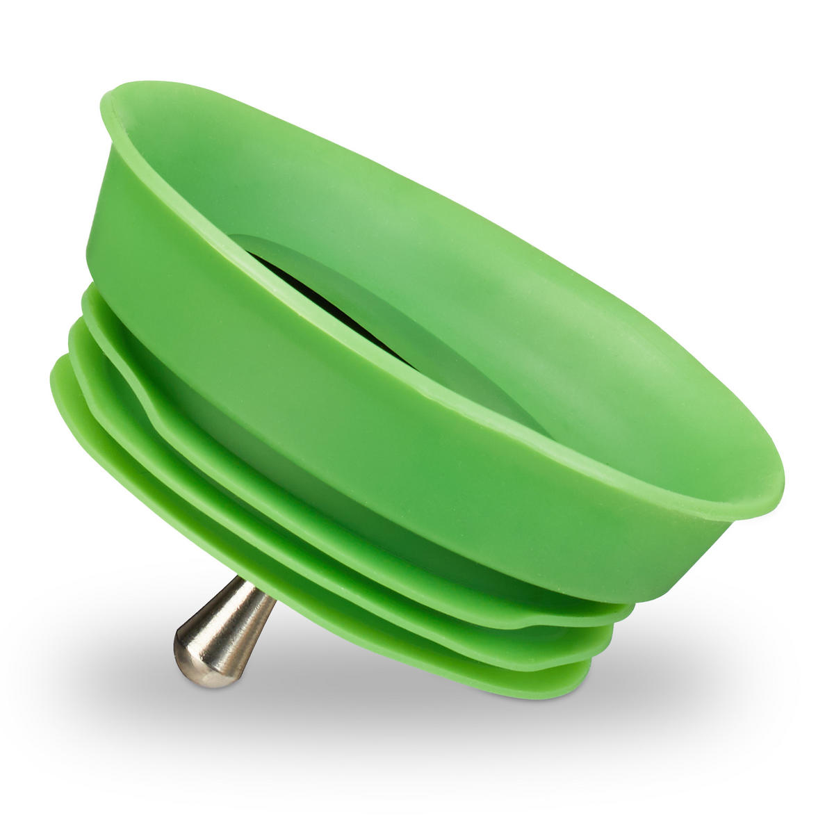 GLASKARAFFE - Transparent, Glas/Metall (1L) - Relaxdays