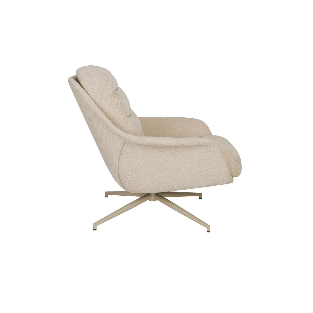SESSEL Philly - Beige, Holzwerkstoff (87/86/66cm) - Zuiver