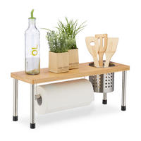 KÜCHENREGAL - Multicolor, Holz/Metall (55/21/18cm) - Relaxdays