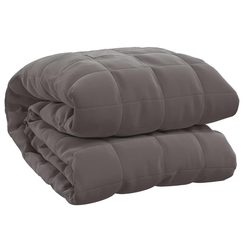 GEWICHTSDECKE Grau 150/200 Cm 11 Kg Stoff - Grau, Textil (150/200cm) - vidaXL