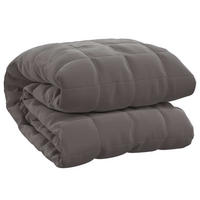 GEWICHTSDECKE Grau 150/200 Cm 11 Kg Stoff - Grau, Textil (150/200cm) - vidaXL