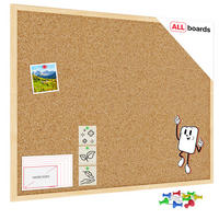 PINNWAND mit Naturholzrahmen 80x60cm - Braun, Holz (80/60/1.5cm) - ALLboards