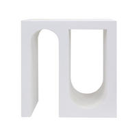 NACHTTISCH Linnea 50/26/55 cm - Weiß, Holzwerkstoff (50/55/26cm) - Mobili Rebecca