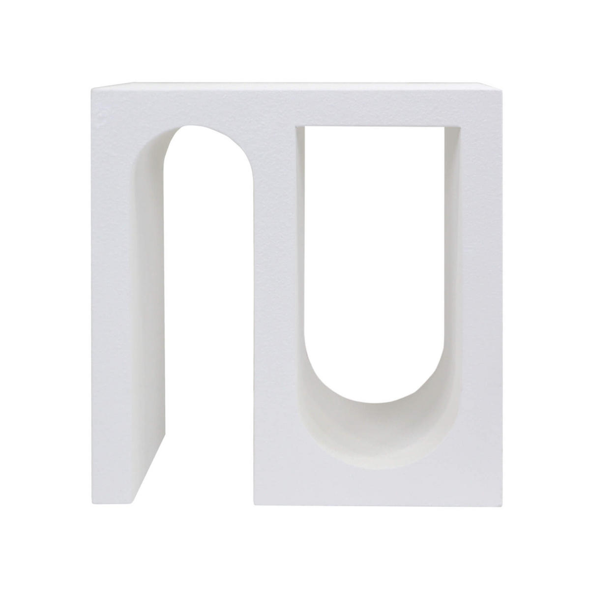 NACHTTISCH Linnea 50/26/55 cm - Weiß, Holzwerkstoff (50/55/26cm) - Mobili Rebecca