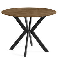 TISCH Schwarz EWA Ausziehbar - Schwarz, Holzwerkstoff (100/100/76cm) - Sepro Meble