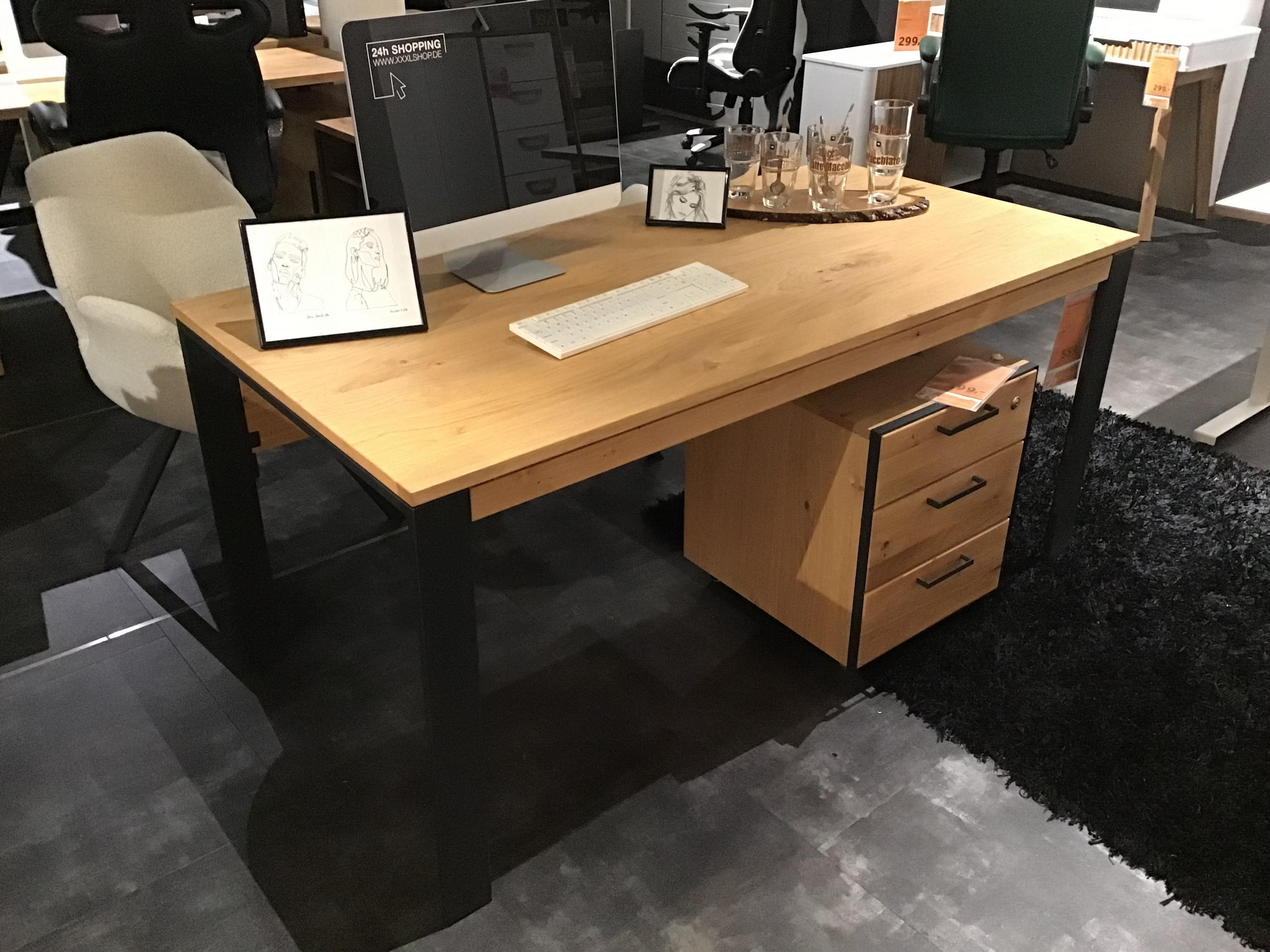 Schreibtisch Admiral - Linea Natura