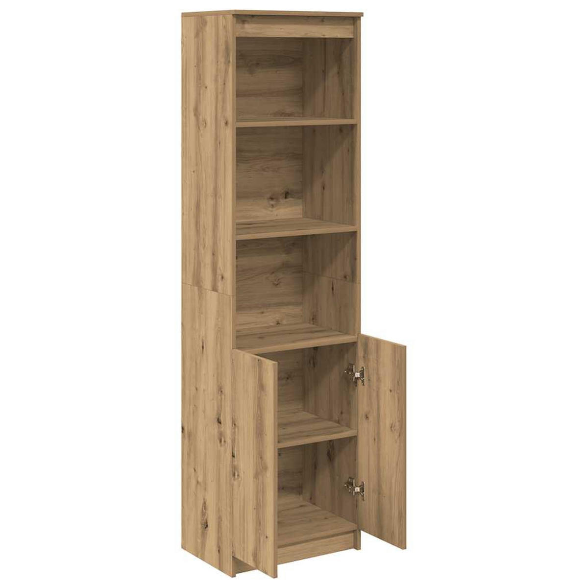 HIGHBOARD Artisan-Eiche 50/35/180 Cm Holzwerkstoff - Braun, Holzwerkstoff (35/180/50cm) - vidaXL