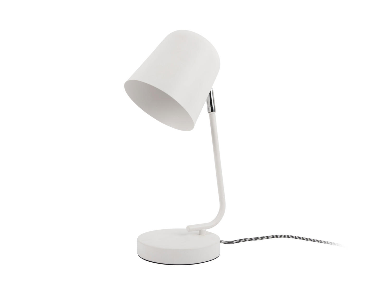 Leitmotiv Tischlampe Weiß 15x38x15 cm