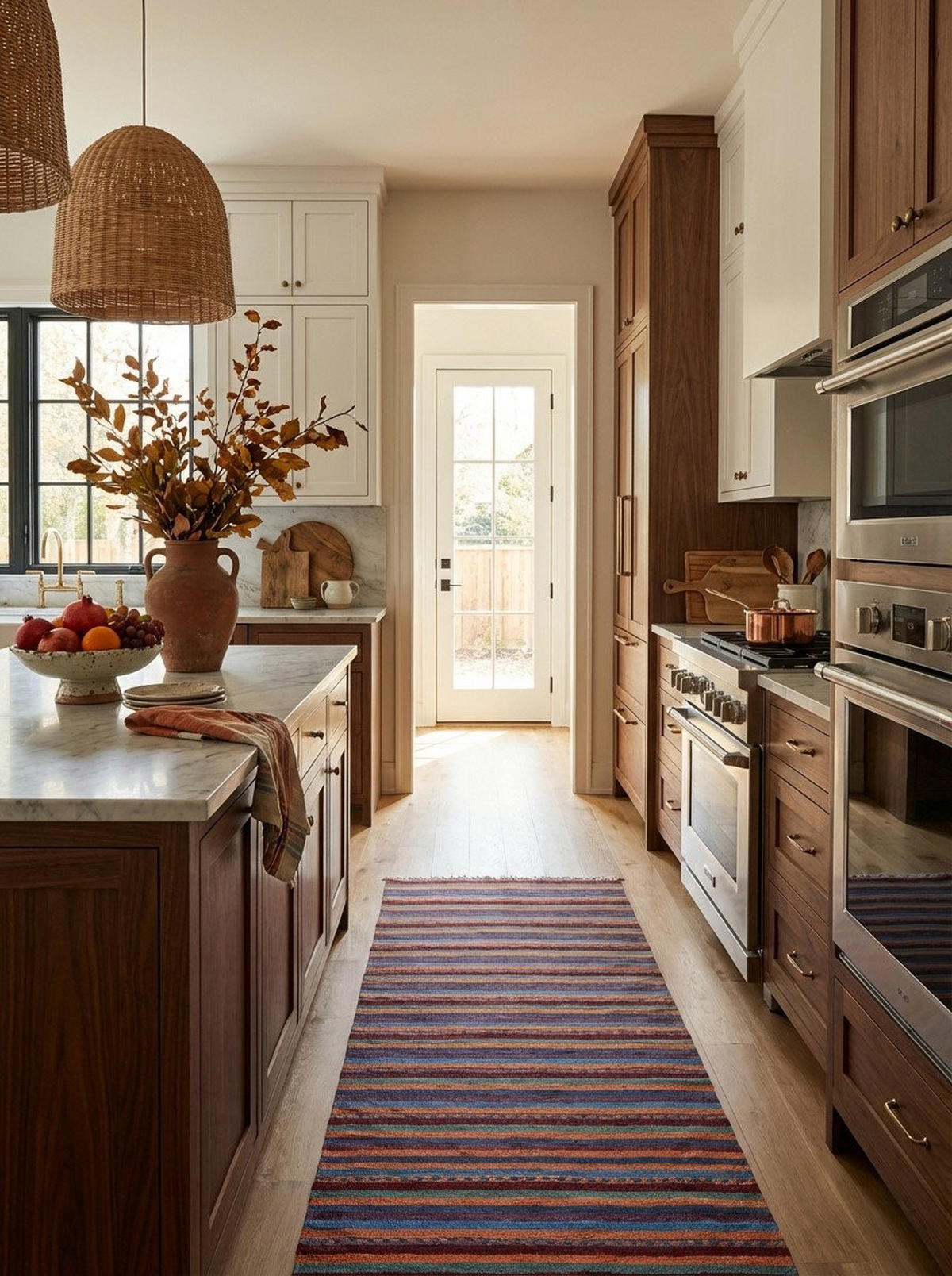 HANDWEBTEPPICH Kelim Gashgai Mehrfarbig 197/60 cm Schurwolle - Multicolor, Textil (60/197cm) - Looma