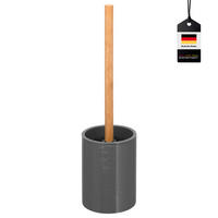 WC-BÜRSTE SEGNO, grau - Grau, Kunststoff (10.4/39/10.4cm) - bremermann