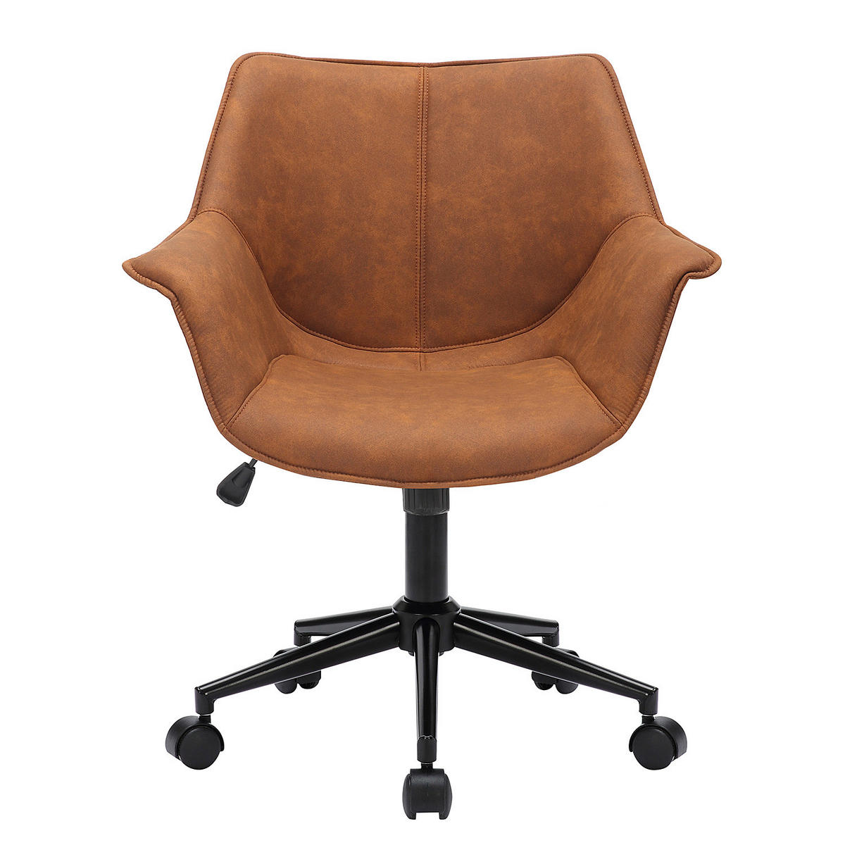 BÜROSTUHL - Cognac, Kunststoff (68/82/63cm) - home24