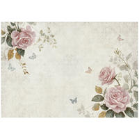FOTOTAPETE Blumen Rosen Beige 416x254 cm - Multicolor, Papier (416/254cm) - Wallarena