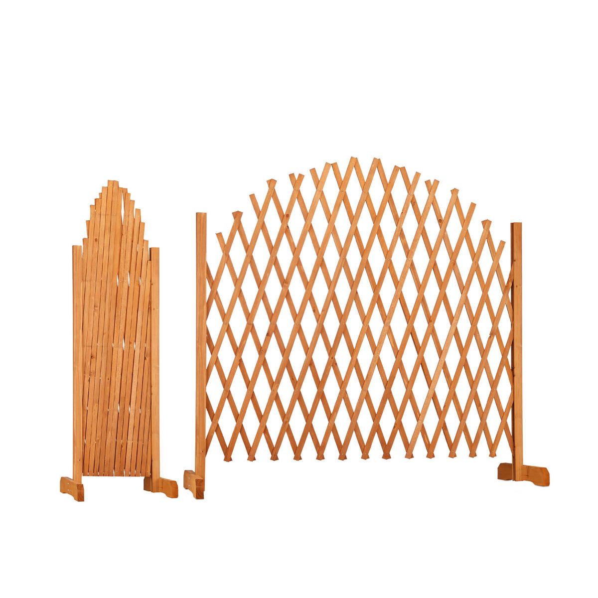 MREŽA - narančasta, drvo (200/98/30cm) - Relaxdays