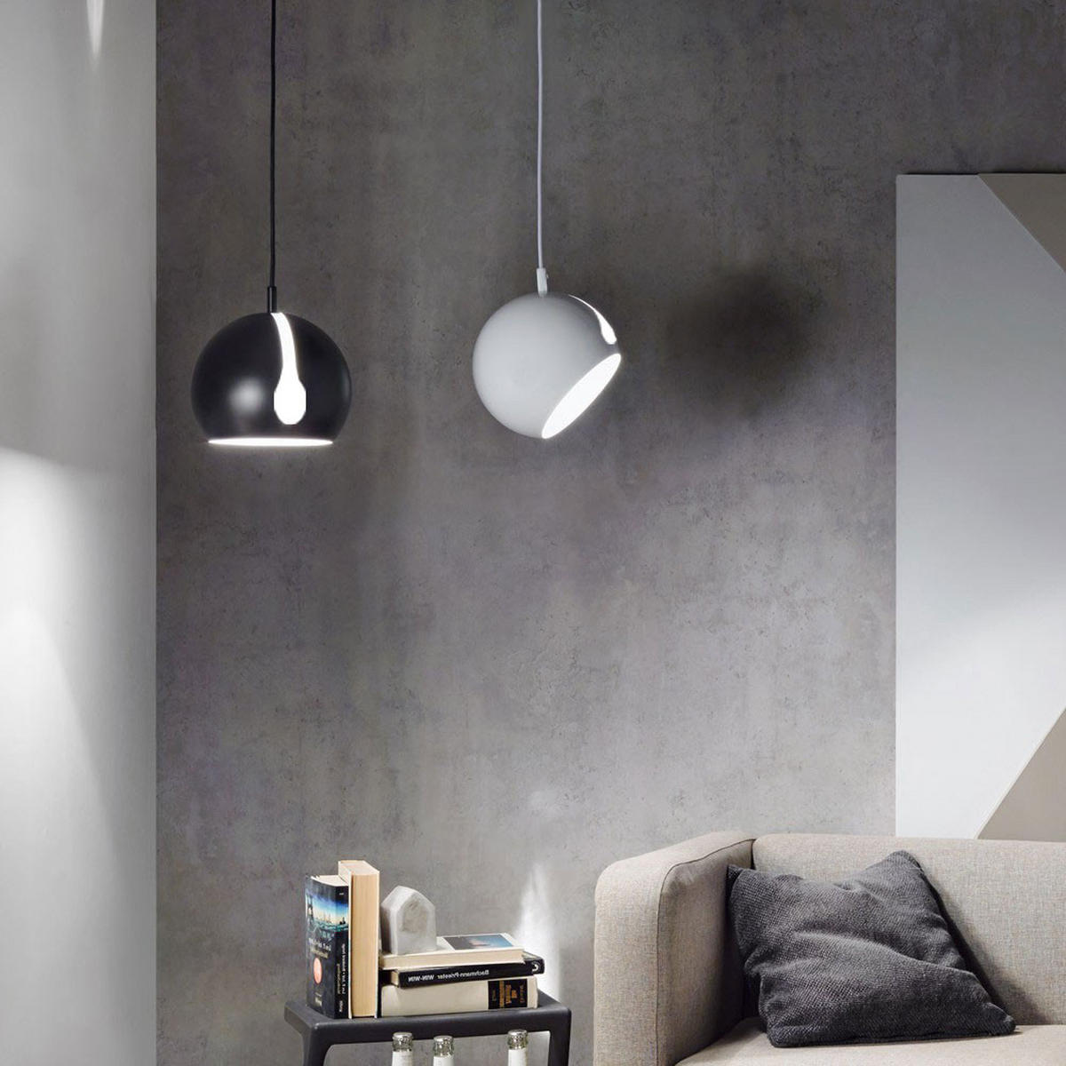 PENDELLEUCHTE Ball Kupfer Ø 20cm - Kupferfarben, Metall (20/20/20cm) - s.luce