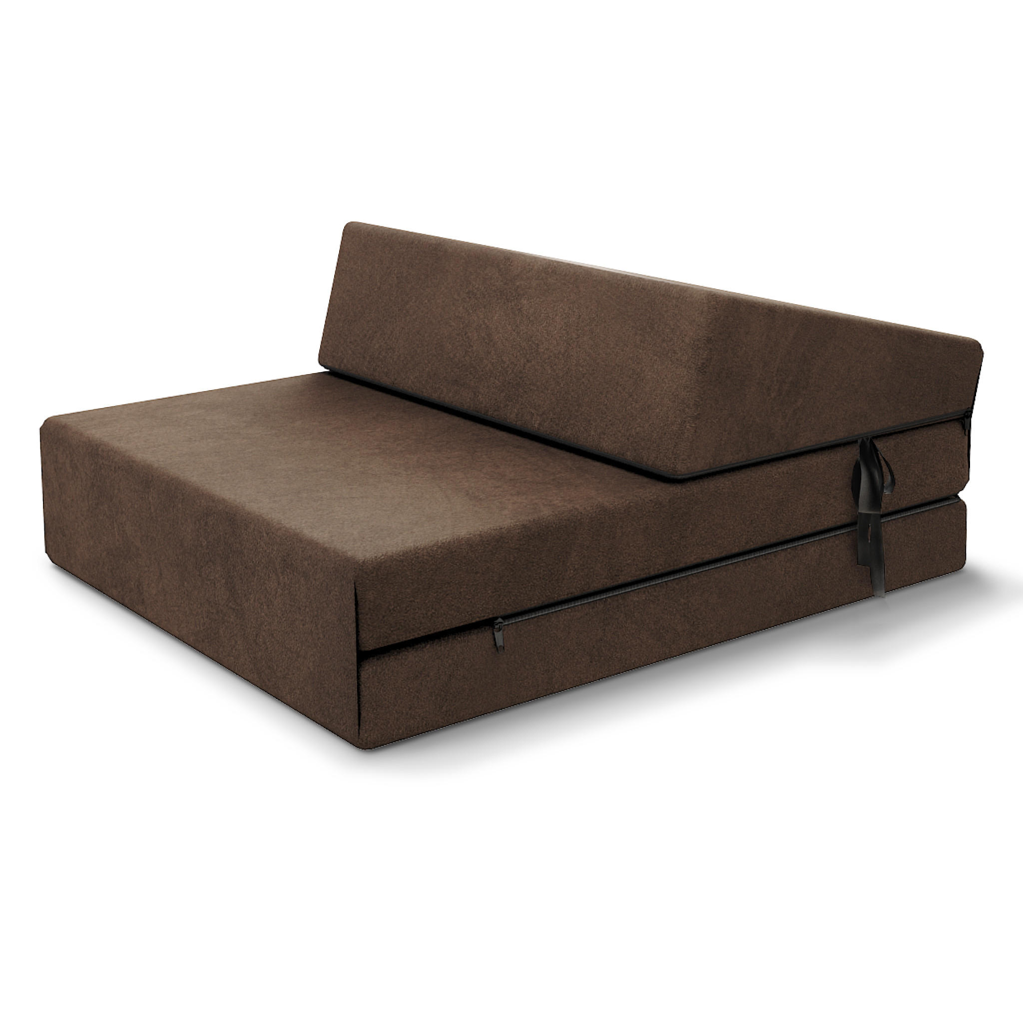 KLAPPMATRATZE SUZI MINI - Braun, Textil (70/200cm) - FDM