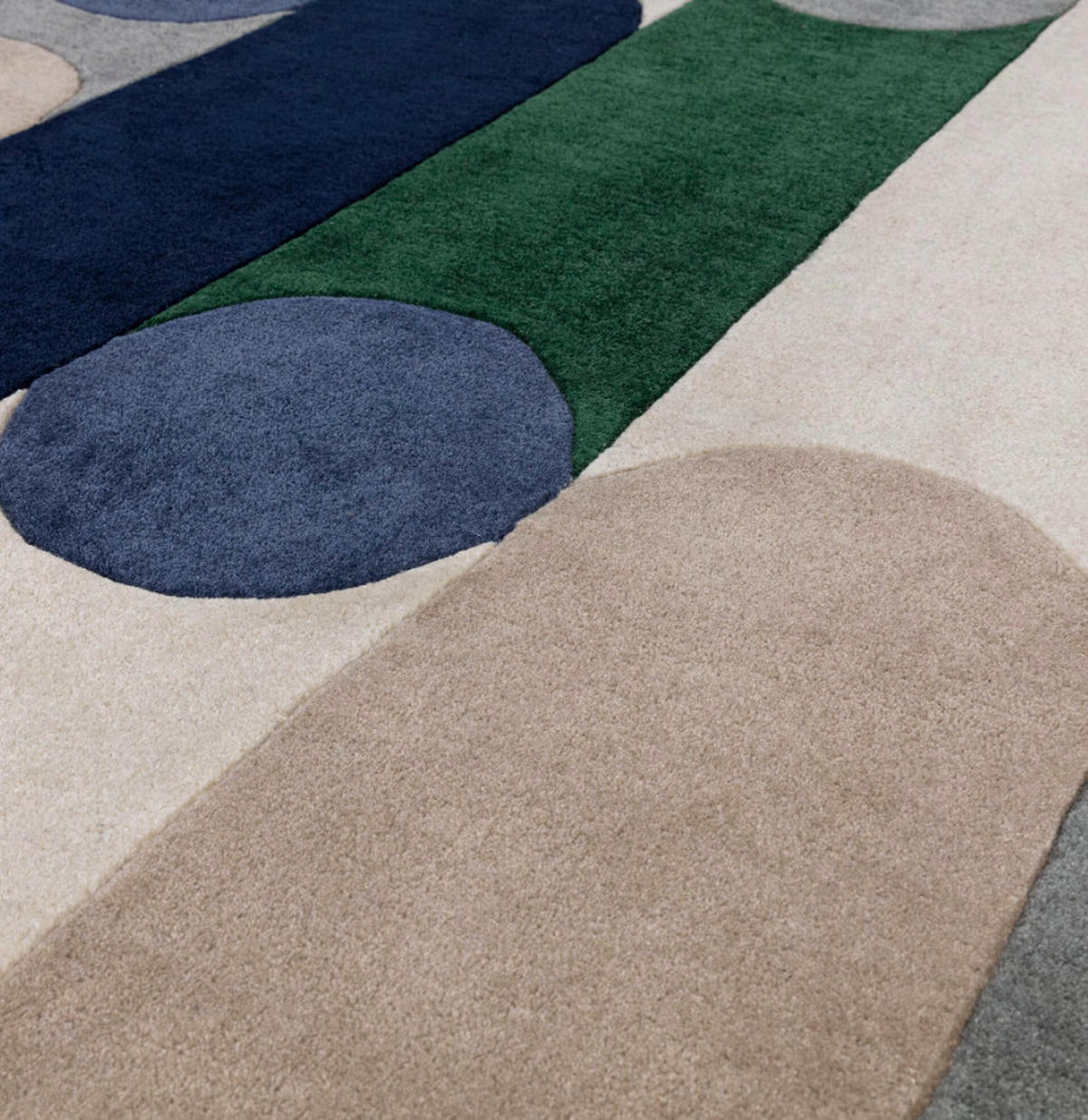 TEPPICH modern Design CODY Blau 120 x 170 cm - Blau, Textil (120/170cm) - Novatrend