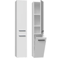 SKRIŇA kúpeľňová - biela, kompozitné drevo (31/174/30cm) - RAUMHIRSCH FURNITURE
