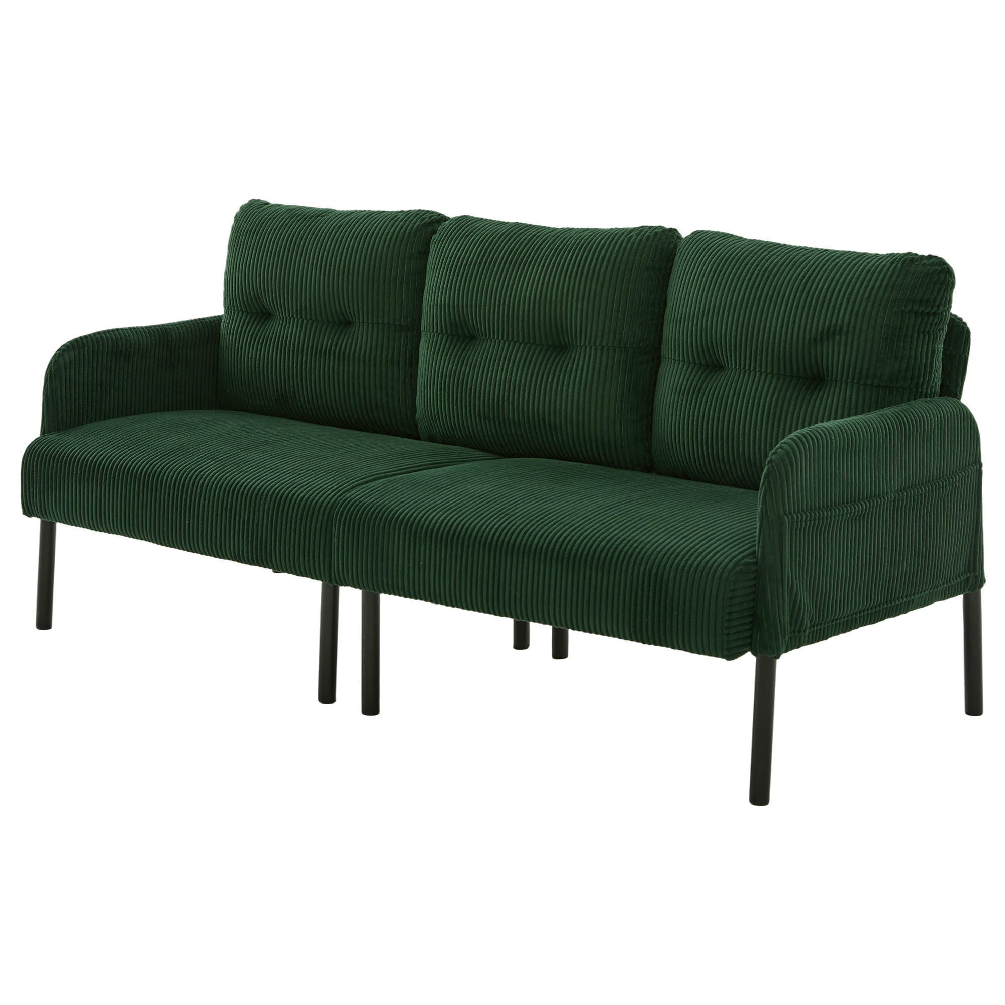 ComfortXL 3-Sitzer-Sofa Grün 171x80x72 cm