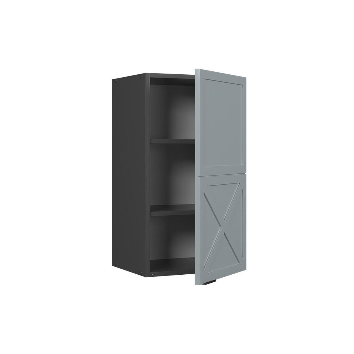 HÄNGESCHRANK Fame-Line Hellblau-grau 40 cm - Anthrazit/Blaugrau, Holzwerkstoff (40/72/34.1cm) - Vicco