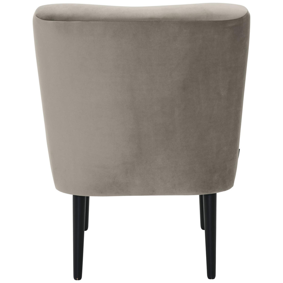 POLSTERSESSEL Kamle Samtvelours sahara - Sahara, Kunststoff (58/78/68cm) - 58aufmkessel