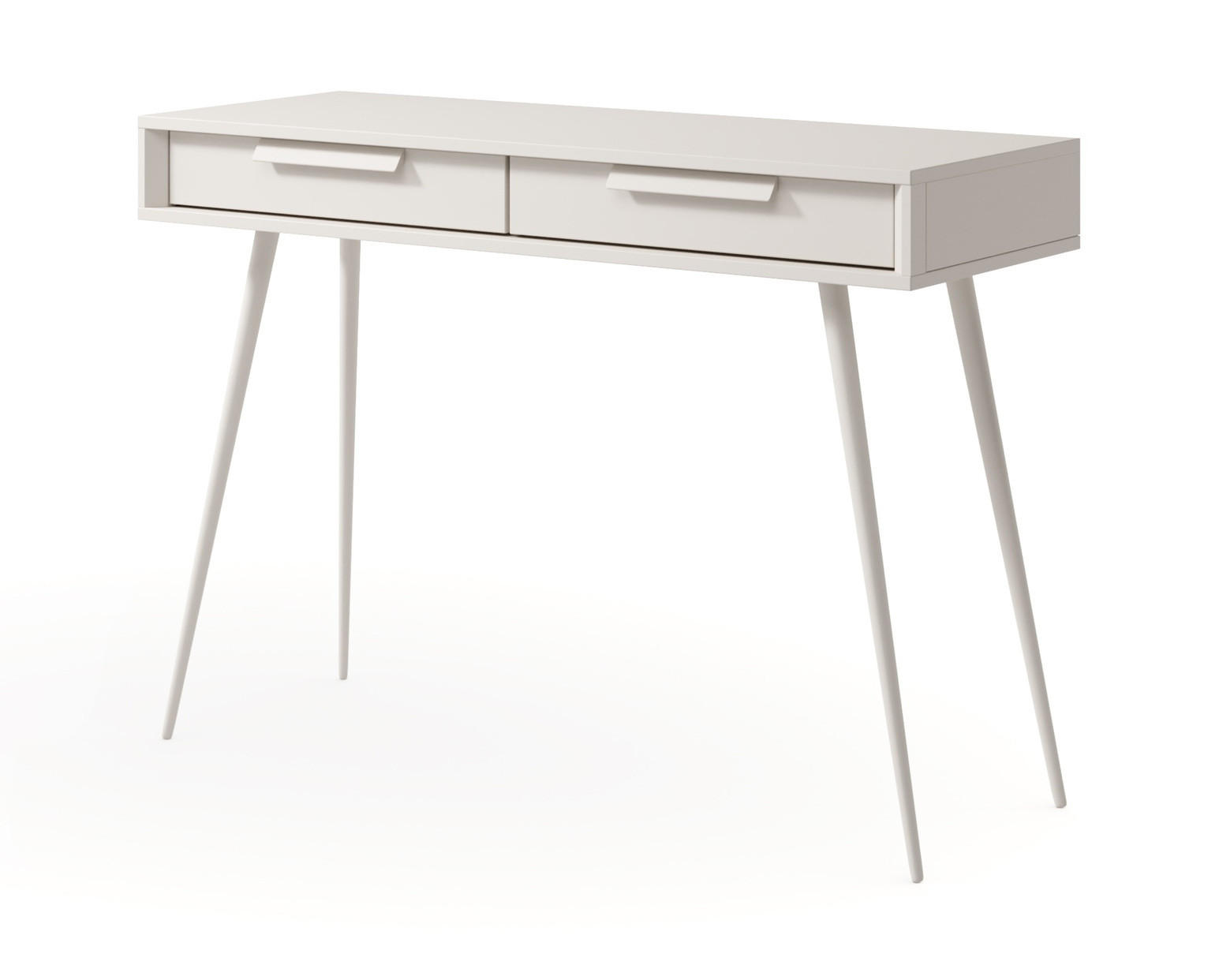 KONSOLENTISCH 110 cm Kaschmir Fabora, 2 Schubladen - Kaschmir, Holz/Metall (110/78/40cm) - Emporius