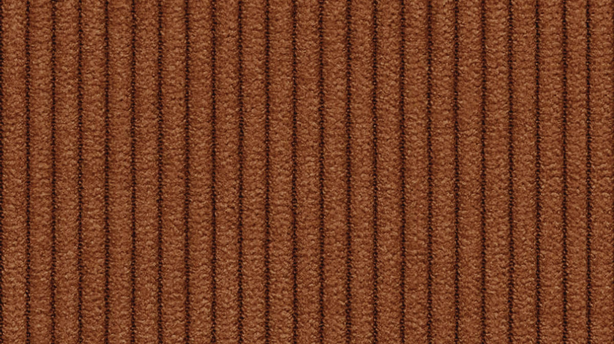 ECKSOFA TAUER 3-Sitzer rechts, orange - Schwarz/Orange, Holz/Textil (248/173cm) - Courtois Laville