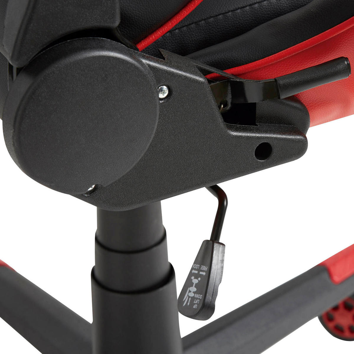 DREHSTUHL Gaming Professioneller Rote - Rot, Fell (70/127/70cm) - VS Venta-stock