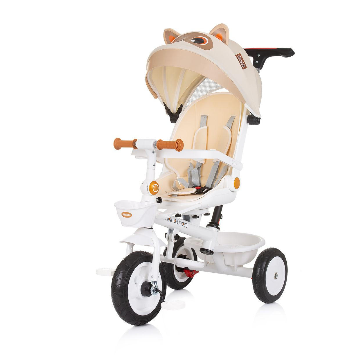 Chipolino Dreirad Braun 46x99x92 cm