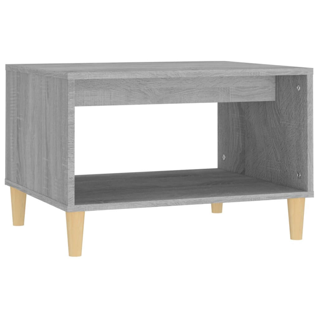 COUCHTISCH Grau Sonoma 60x50x40 cm Holzwerkstoff - Grau, Holzwerkstoff (60/50/40cm) - furnicato