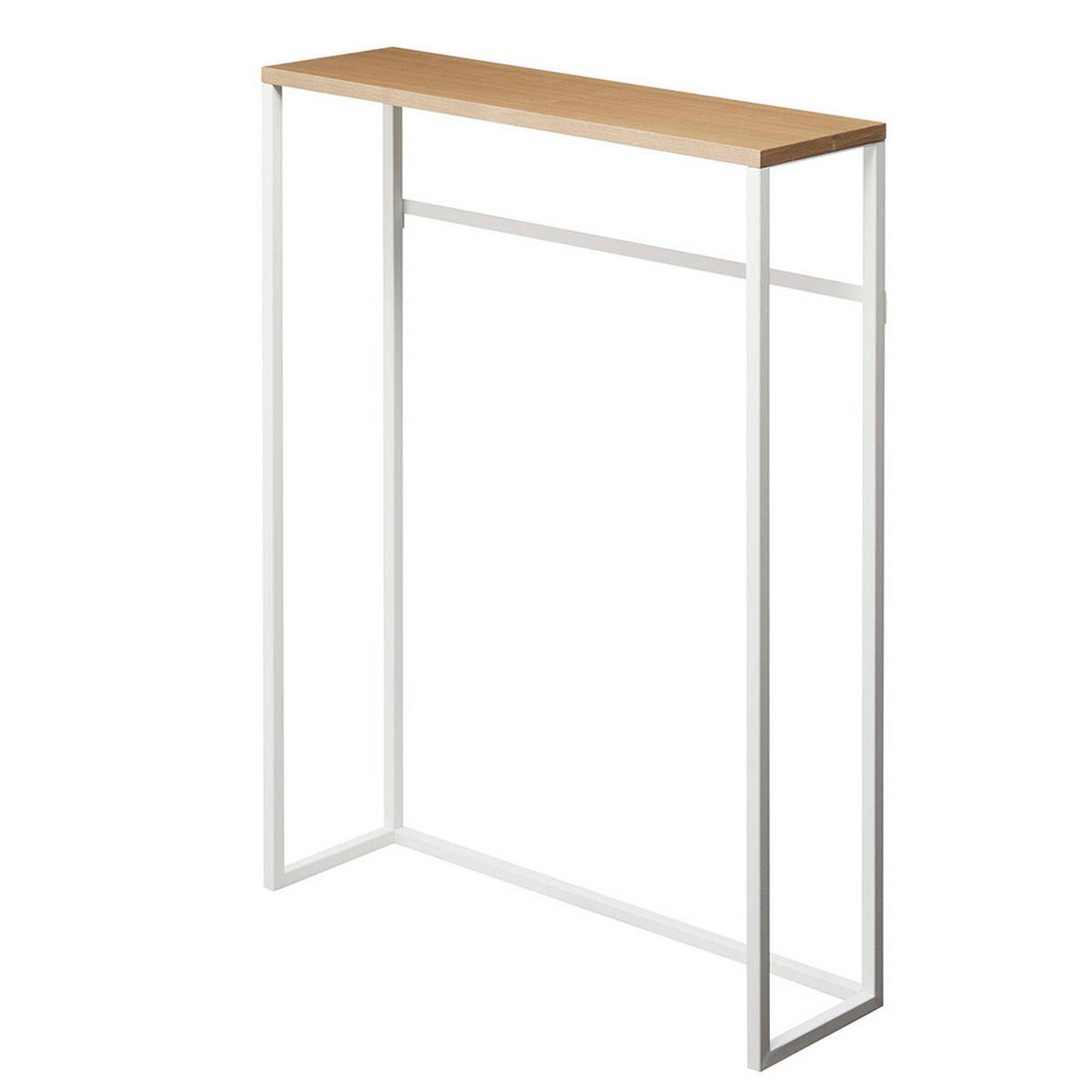 ELEGANTER Konsolentisch YAMAZAKI Tower 5164 in Weiß für jeden Flur - Weiß, Metall (18.5/60/80.5cm) - Yamazaki