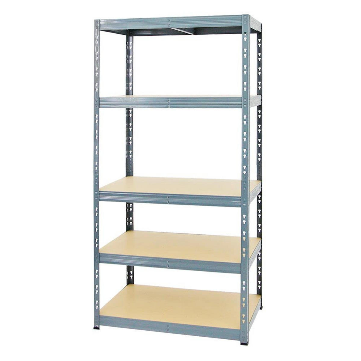 SCHWERLASTREGAL Tiger 180x90x60 cm Fachlast 265 kg Grau - Grau, Metall (90/180/60cm) - PROREGAL