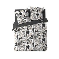 BETTWÄSCHE Lavinia grau 240/220 cm - Anthrazit, Textil (220/240cm) - Douceur d´intérieur
