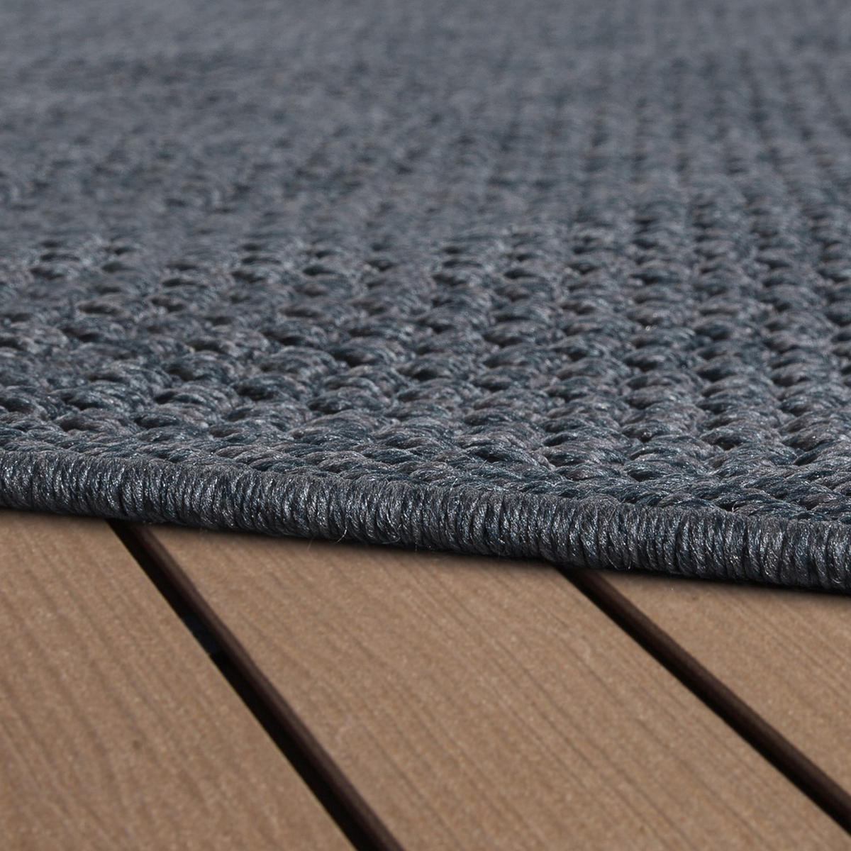 OUTDOORTEPPICH 160/220 cm Timber 125 - Dunkelblau, Textil (160/220cm) - Paco Home