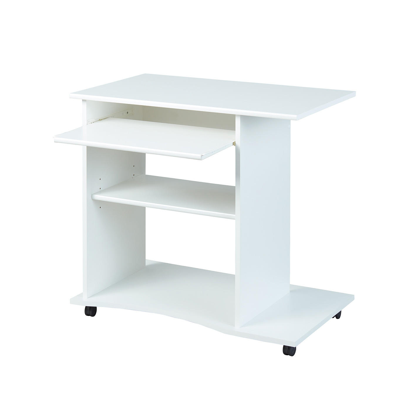 SCHREIBTISCH Weiß - Weiß, Holzwerkstoff (50/80/75cm) - ebuy24