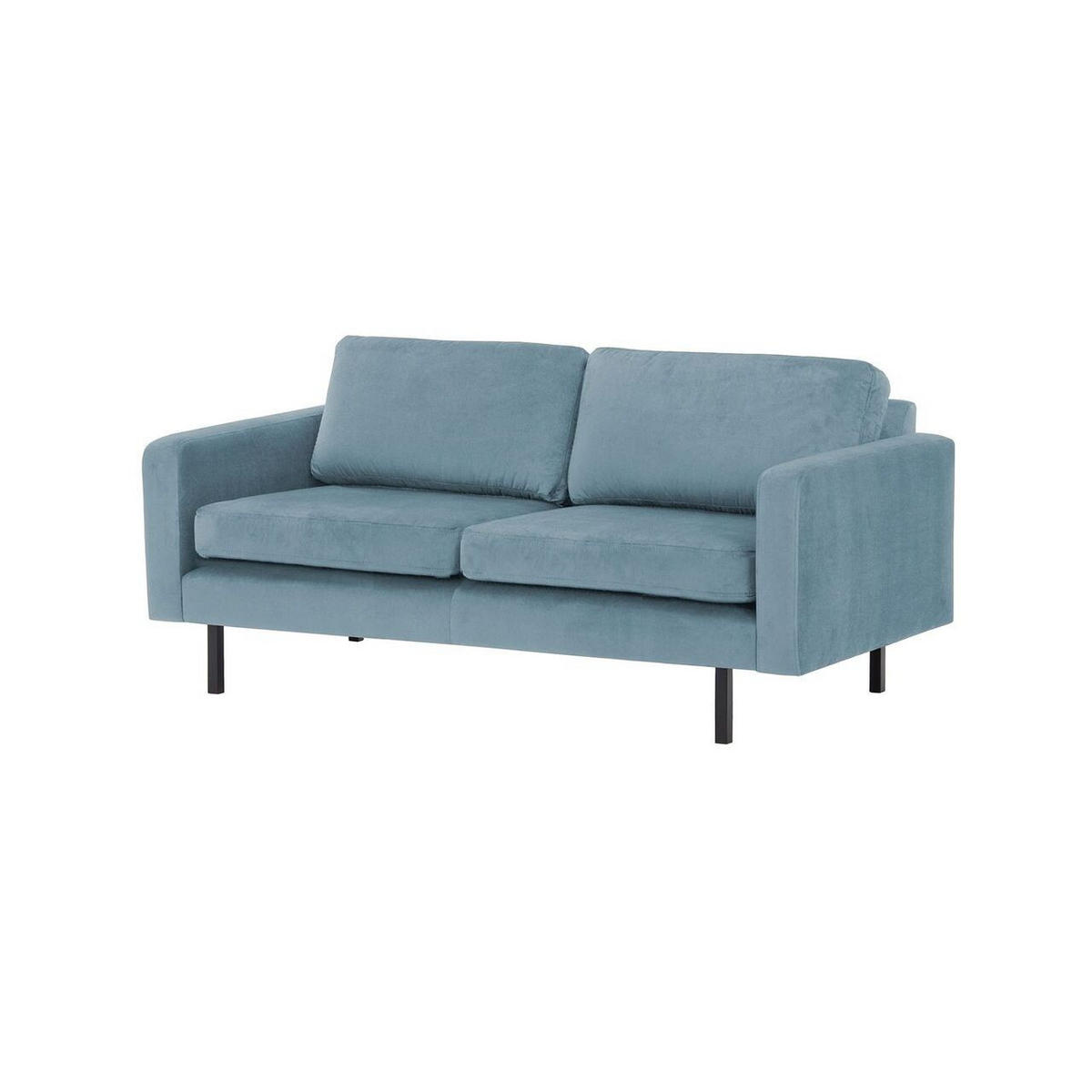 2,5-PERSONEN-SOFA Lioni-Kronos 31 - Hellblau, Holz/Textil (182/84/94cm)