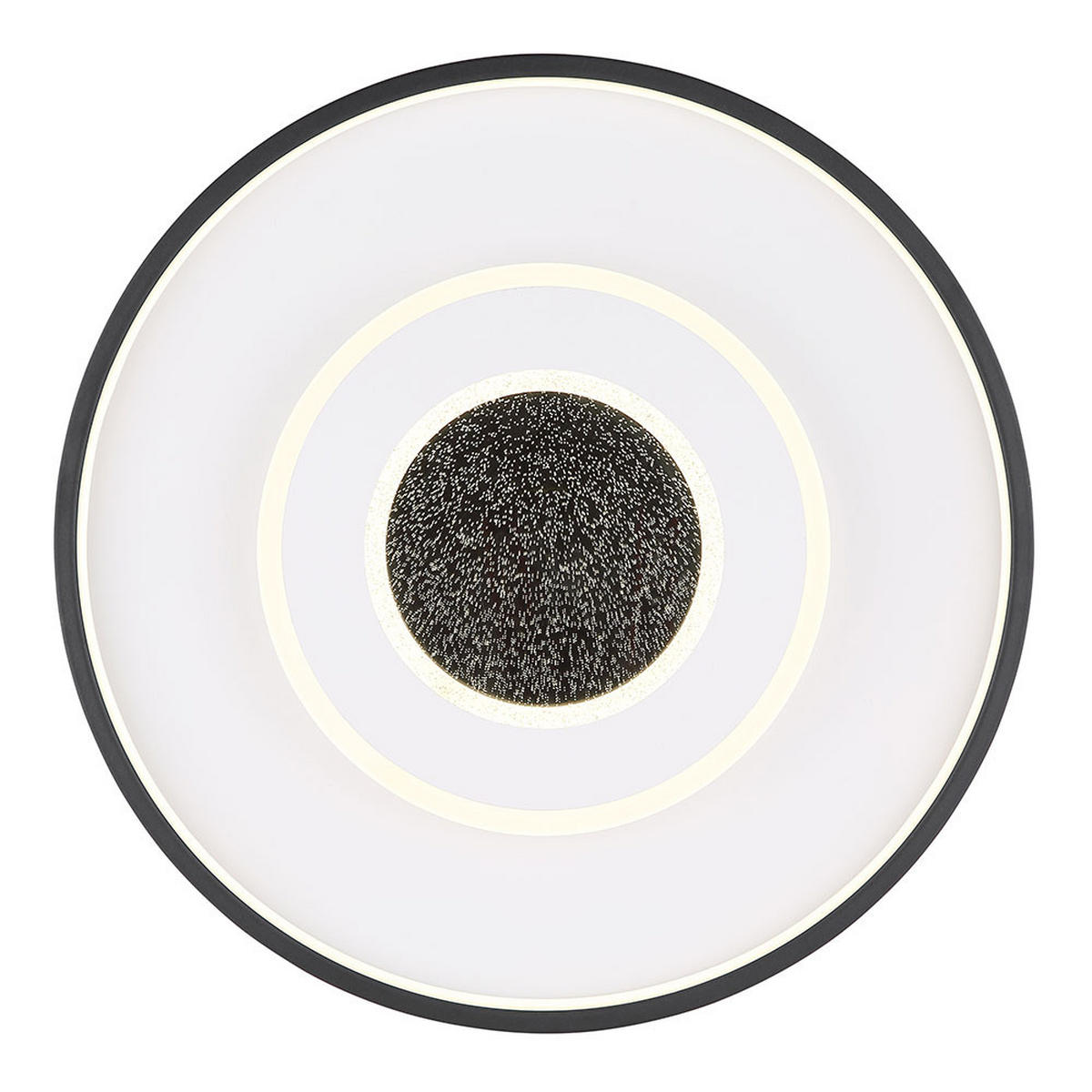 LED DECKENLEUCHTE BRIENNA Weiß - Weiß, Metall (48/48/8cm) - Globo Lighting