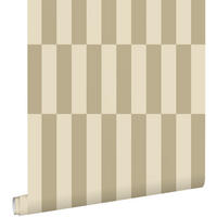 TAPETE Streifen 53 cm x 10.05 m - Beige, Papier (53/1000cm) - ESTAhome