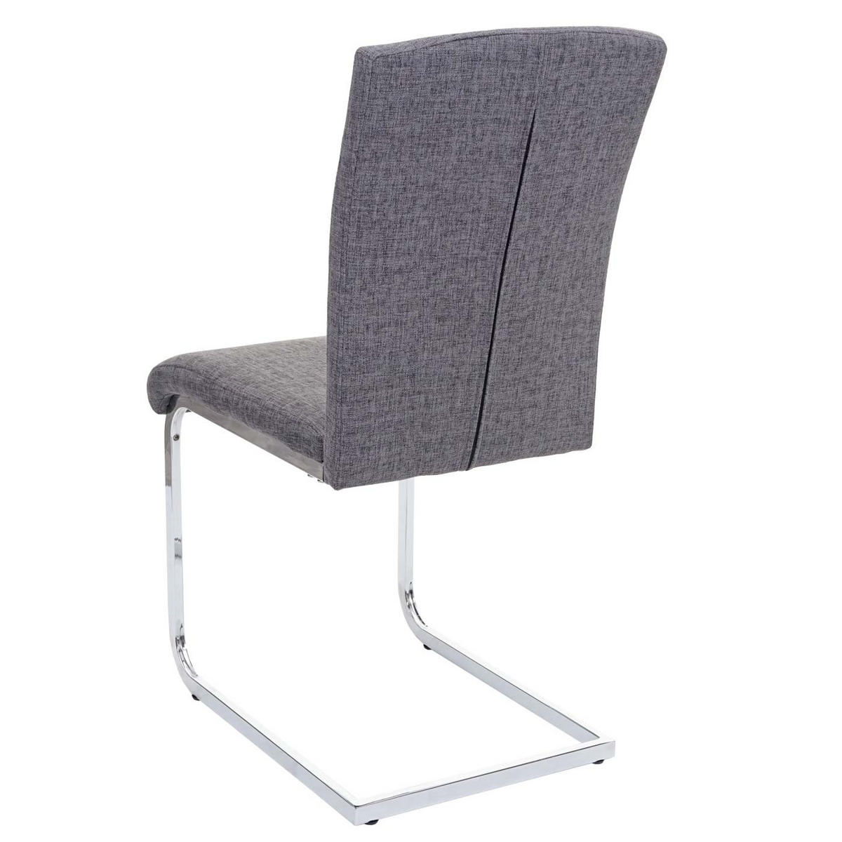 ESSZIMMERSTUHL Grau 2er-Set - Grau, Textil (43/94/60cm) - MCW