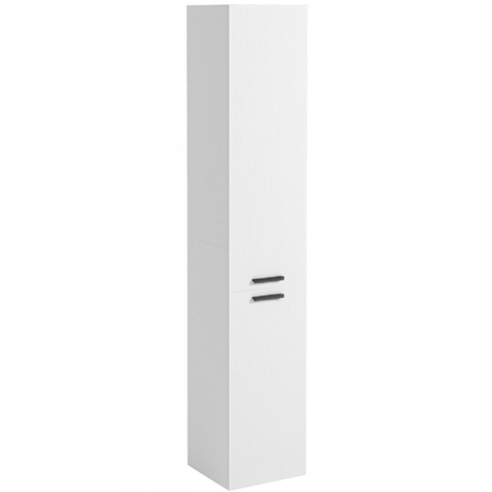 BADEZIMMERSCHRANK, weiß 31/30/174 cm - Weiß, Holzwerkstoff (31/174/30cm)