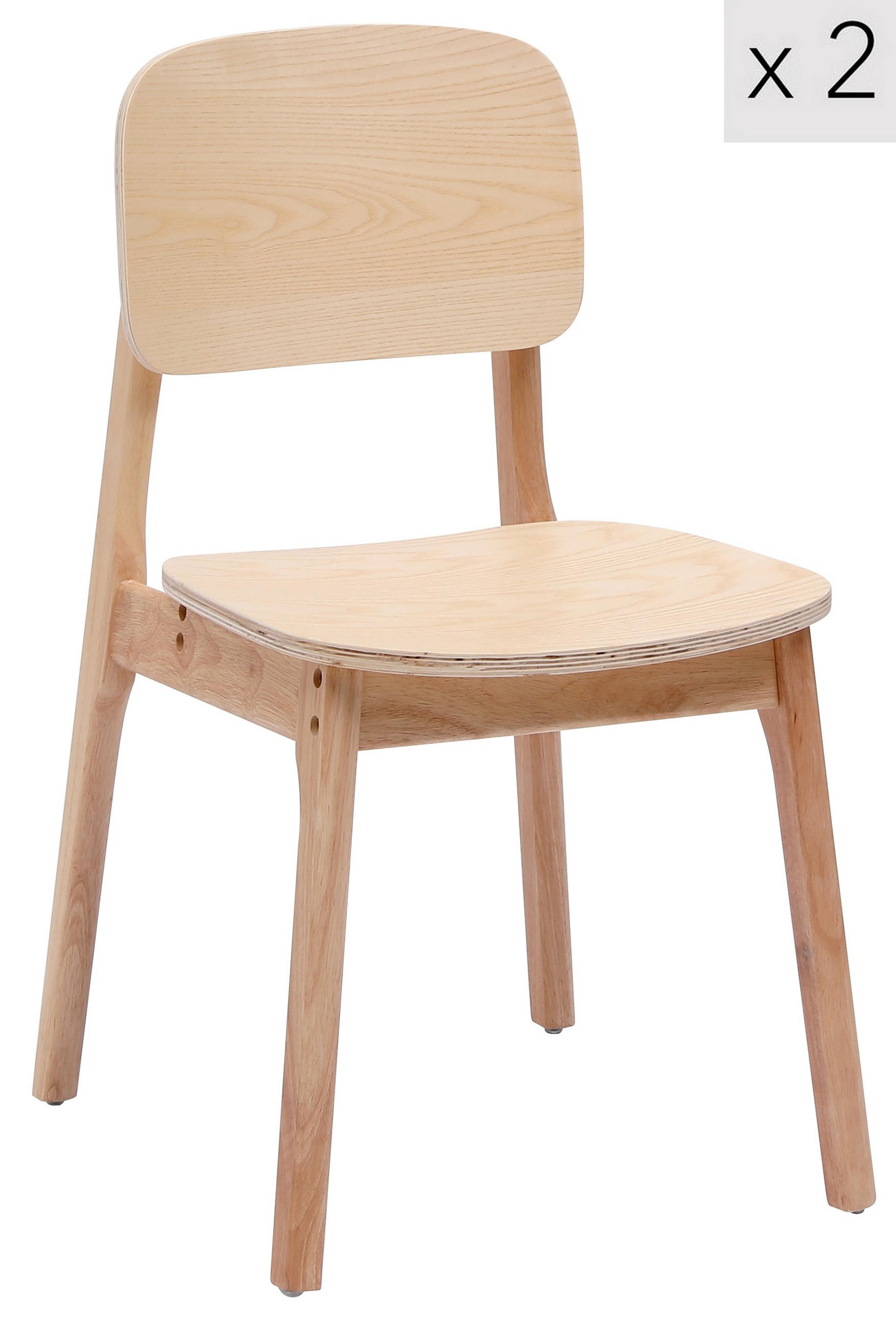 Nordlys Stuhl Braun 46x80x49 cm