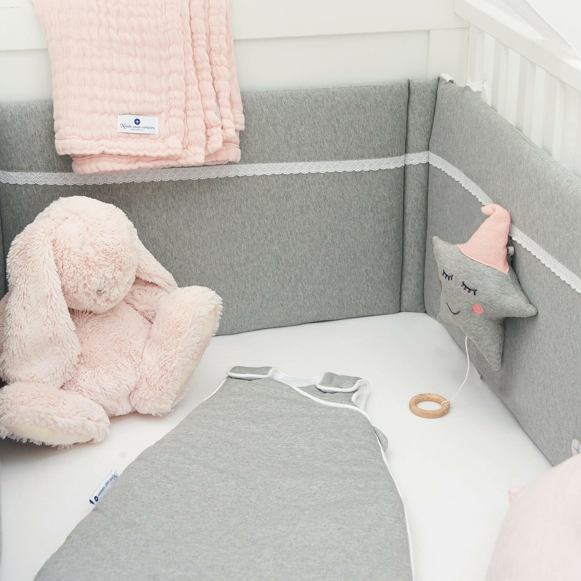 SPIELUHR Baby Rosa - Hellrosa, Textil (15/4/22cm) - nordic coast company
