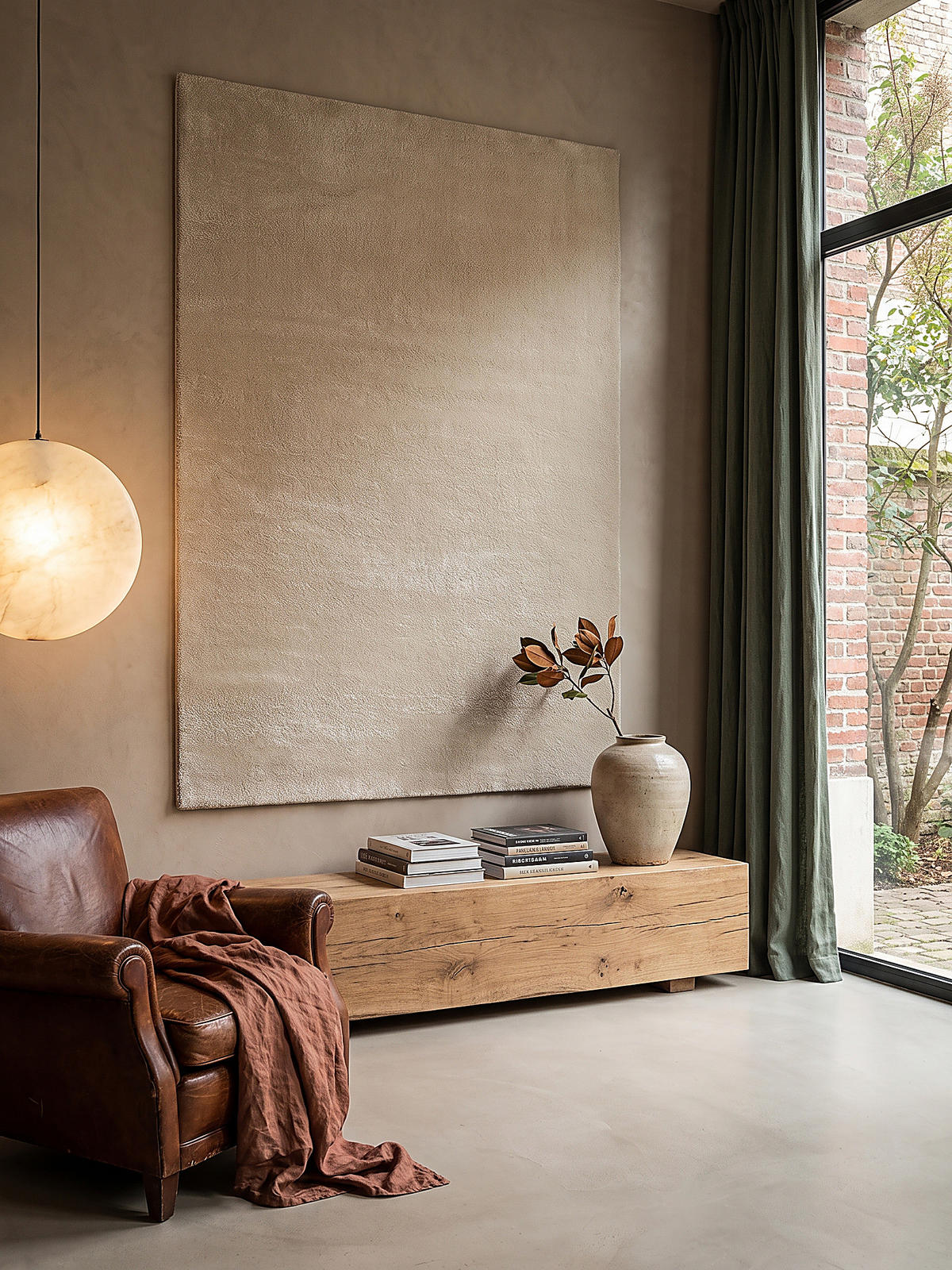 HOCHFLORTEPPICH Antirutsch Uni ALDAN Polyester Beige 300 x 400 cm - Beige, Textil (300/400cm) - KADIMA DESIGN