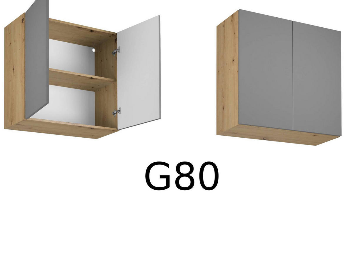 KÜCHENZEILE 400 cm - Langen KL9-M400 in Beige / Matt - Beige, Holz (400/248/58cm)