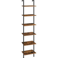 LEITERREGAL 6-stöckig Vintagebraun 39 x 24 x 200,5 cm - Multicolor, Holzwerkstoff (39/200.5/24cm)
