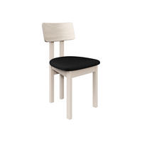 ESSZIMMERSTUHL Divo II - Kaschmir/Schwarz, Holz/Textil (47/85/48cm) - MIRJAN24