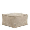 SITZPOUF Chenille Amara - Beige, Kunststoff/Textil (40/24/40cm) - icon
