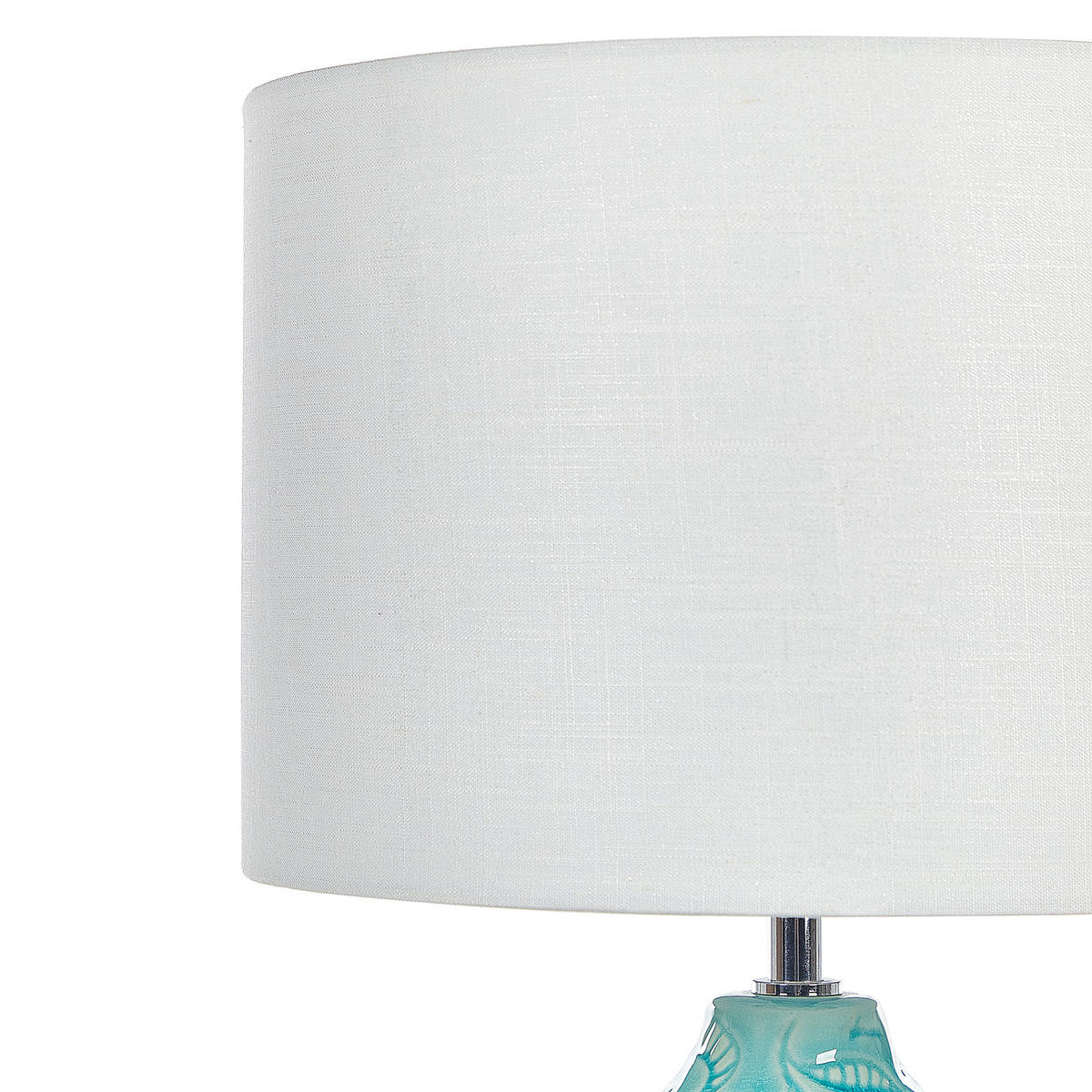 TISCHLAMPE Ataba 32/32/58 cm - Blau, Keramik (32/32/58cm) - Beliani