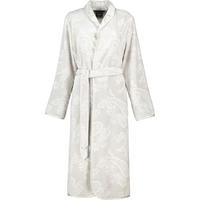 BADEMANTEL DAMEN SCHALKRAGEN PAISLEY 4420 SILBER - 73 - Grau, Textil (XLnull) - Cawoe