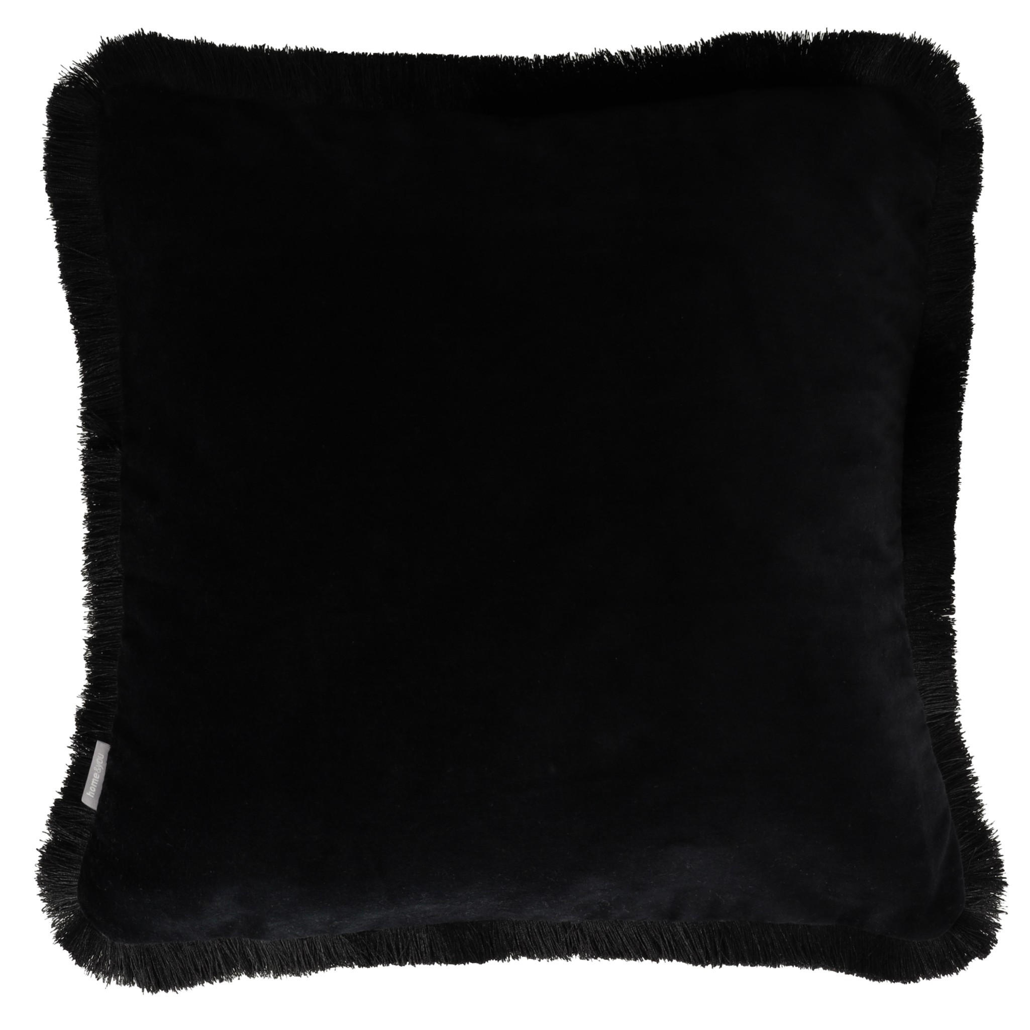 KISSENBEZUG Gluglesso - Schwarz, Textil (45/45cm) - home&you